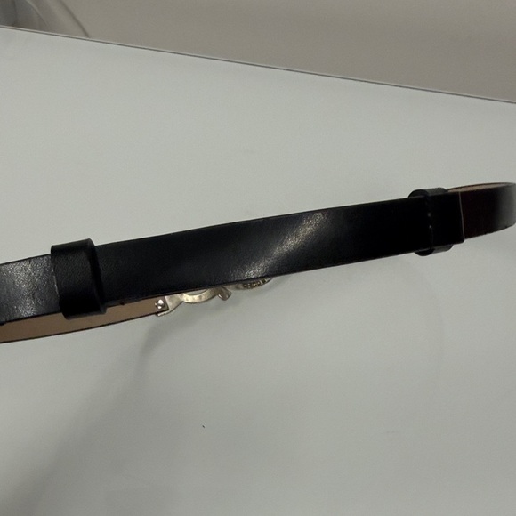 Chico's Black Belt with Silver Accents - Picture 4 of 5